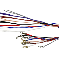 ShowTech Utstillingsbånd flat nylon med krok 7mm x 84cm