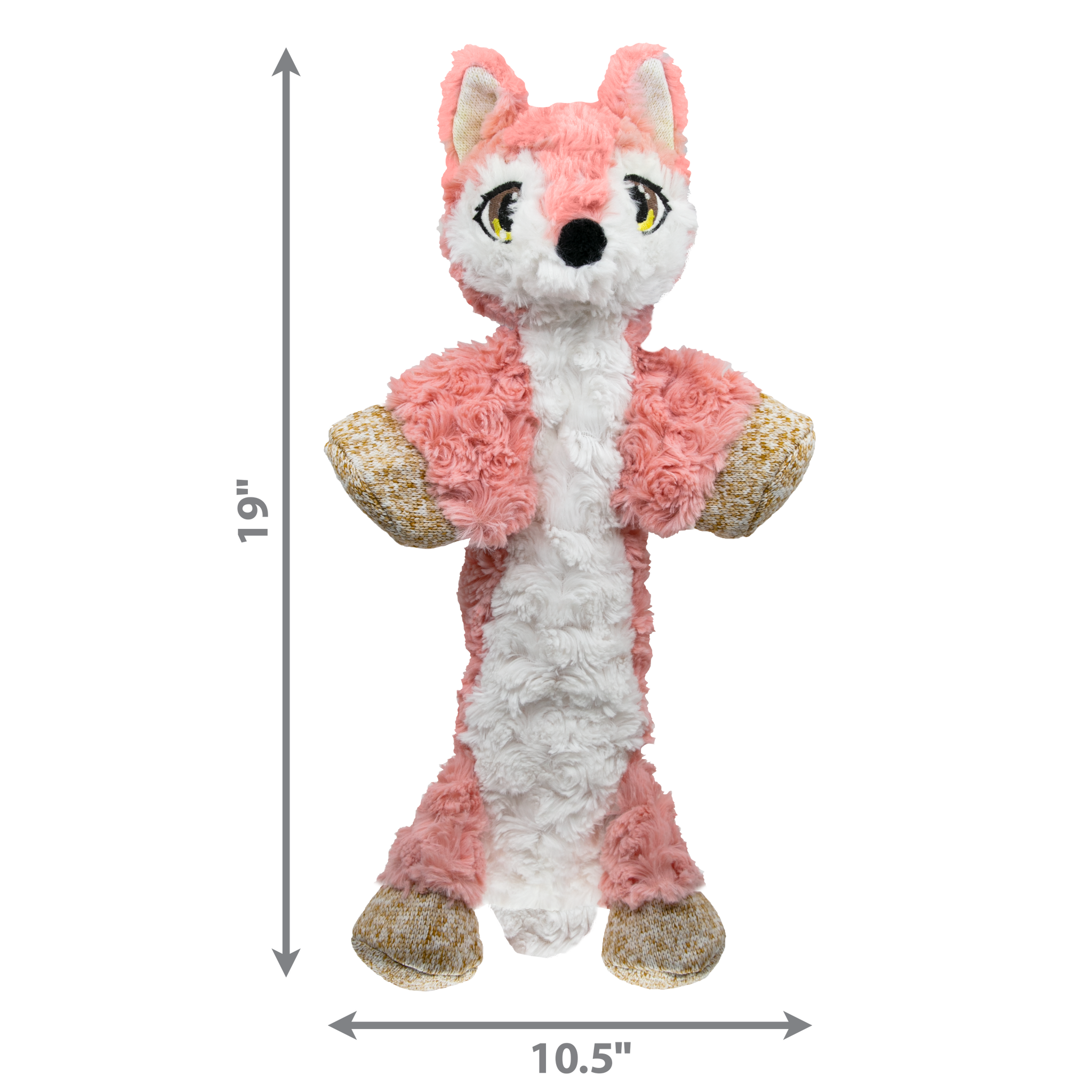 KONG Low Stuff Flopzie Fox M