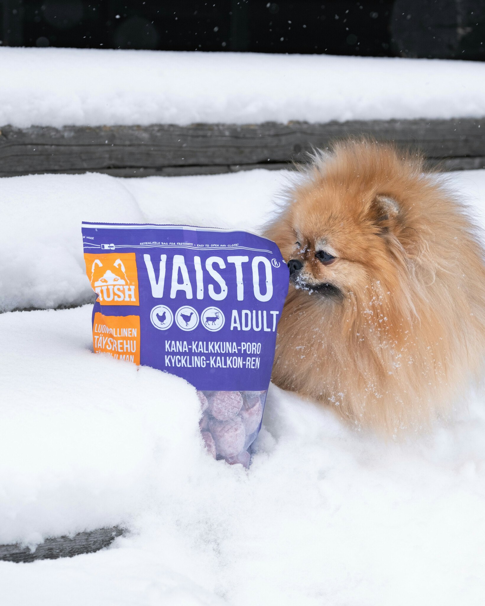 MUSH Vaisto® Kalkun-Kylling-Reinsdyr (Lilla)