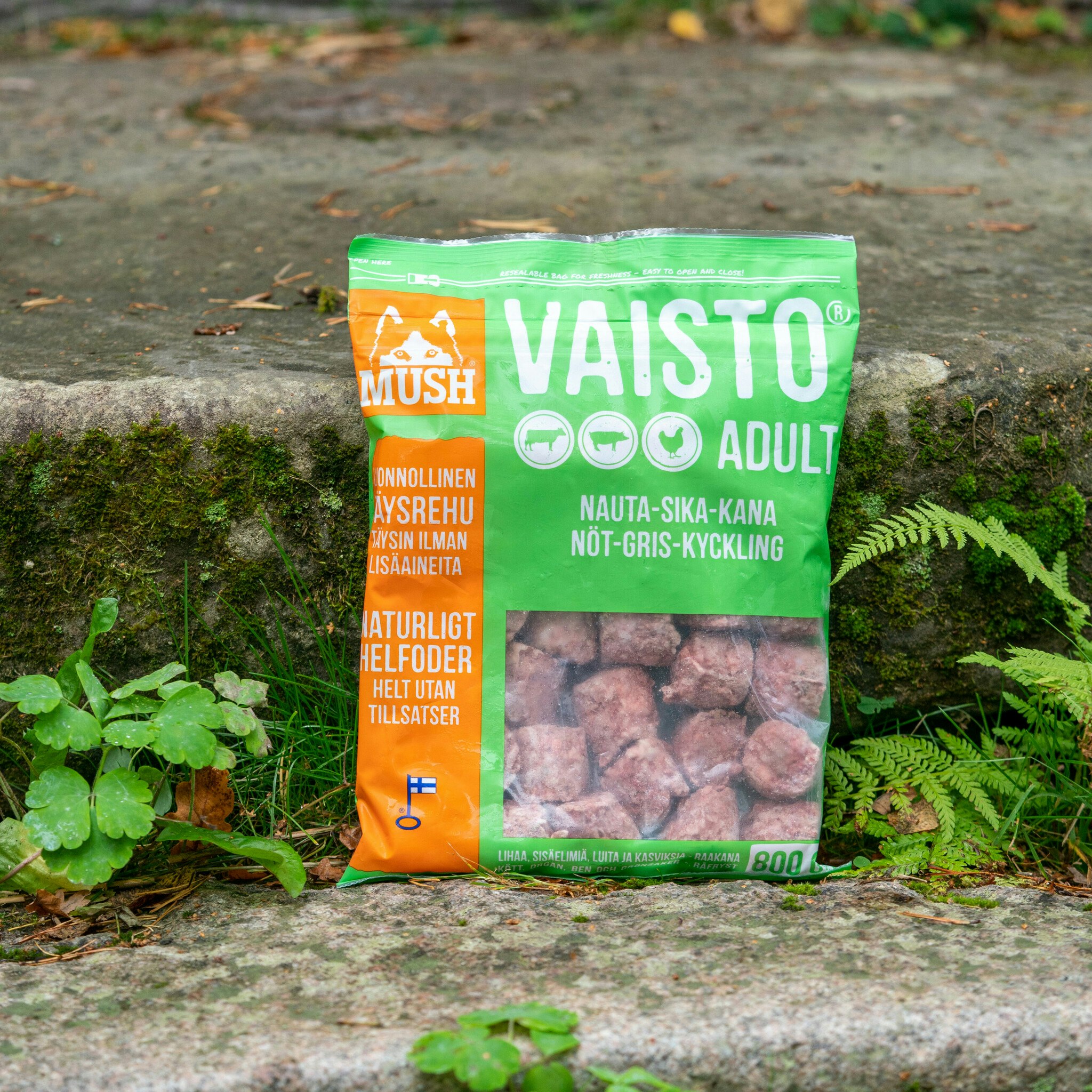 MUSH Vaisto® Grønn Storfe-Gris-Kylling