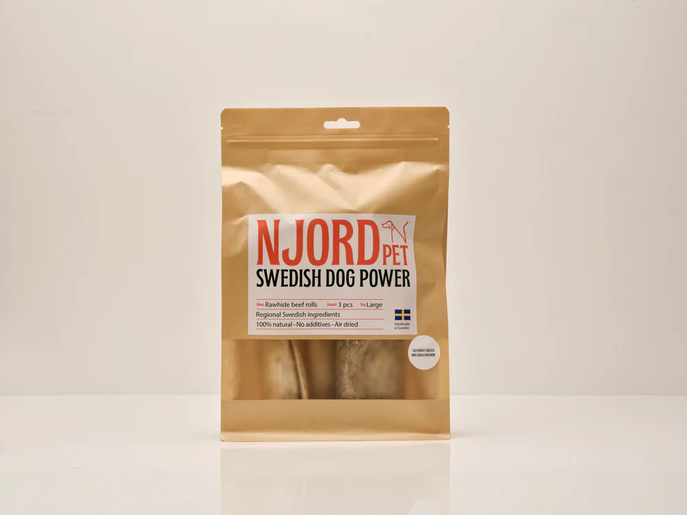 Njord Nötrulle 3pk Large 20 cm