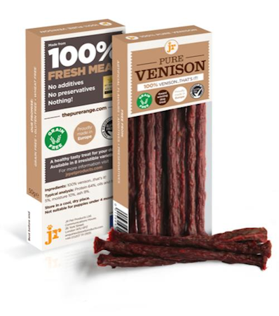 JR Pure Venison Sticks 50g