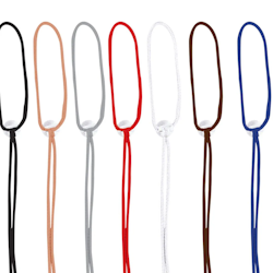ShowTech Utstillingsbånd nylon med krok 3mm x 84cm