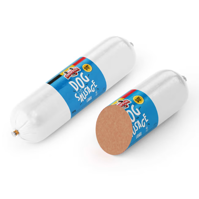 Snuffle Hundepølse M/Lam 800g