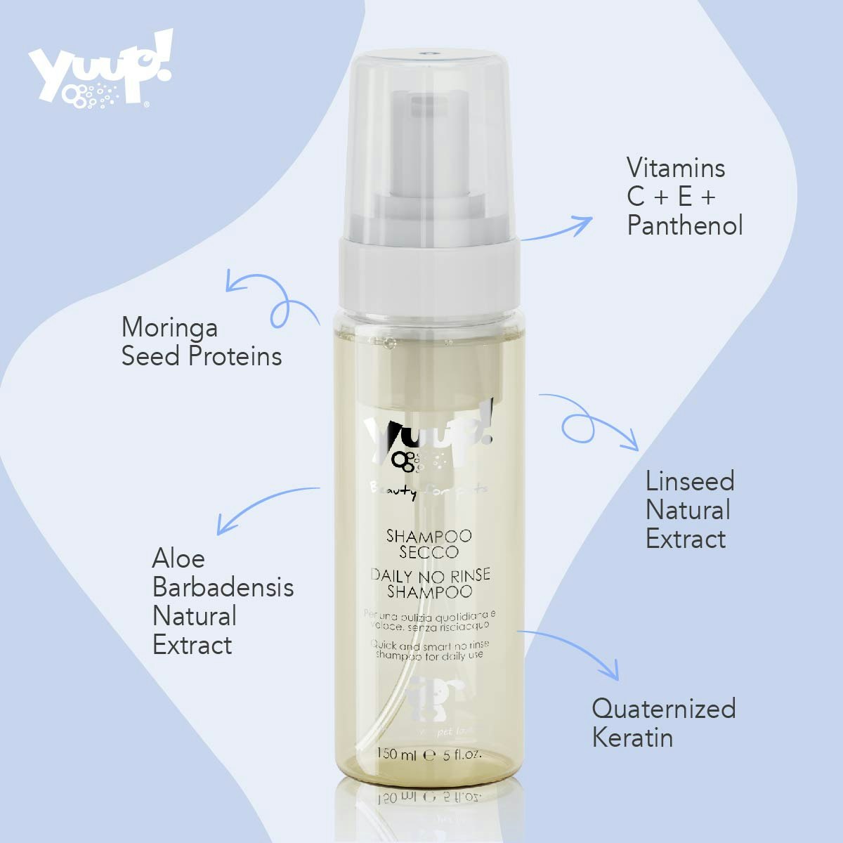 Yuup! Home Daily No Rinse Shampoo 150 ml