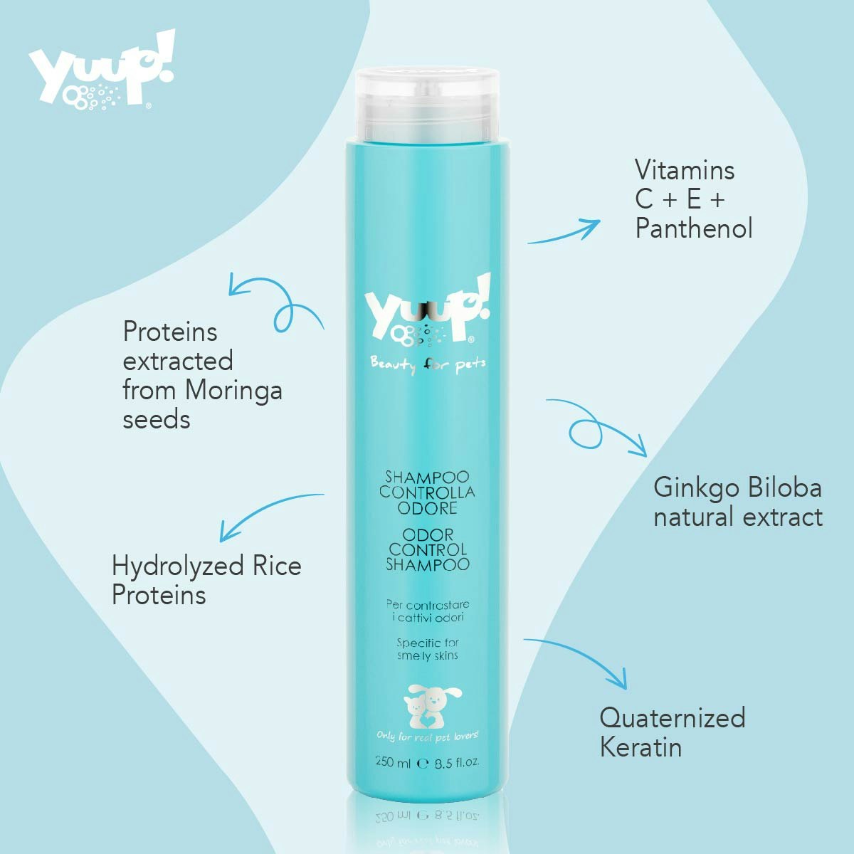 Yuup! Odor Control Shampoo 250ml
