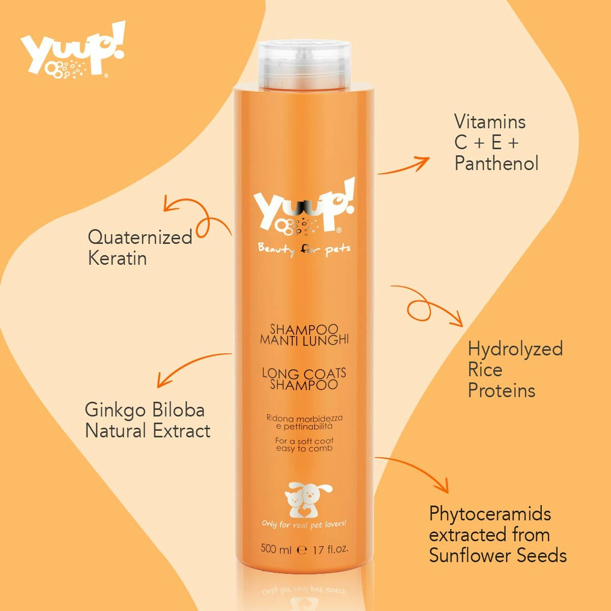 Yuup! Long Coats Shampoo 250ml