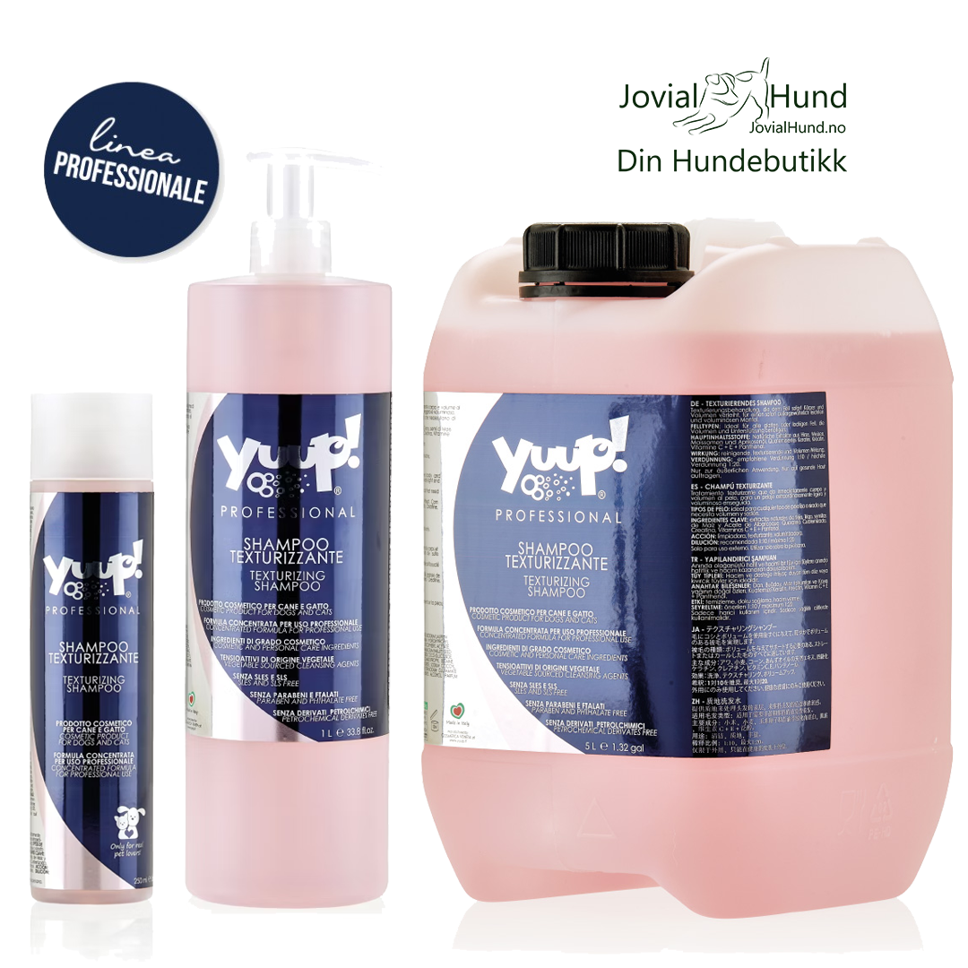 Yuup! PRO Texturizing shampoo 250ml, 1L & 5 L