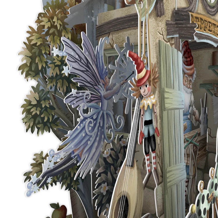 Pinocchio (6 kort med kuvert)