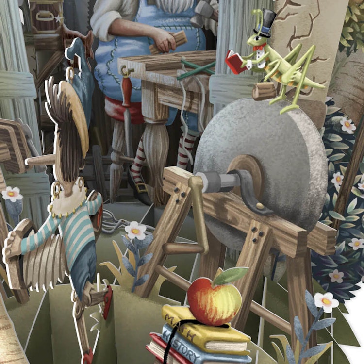 Pinocchio (6 kort med kuvert)