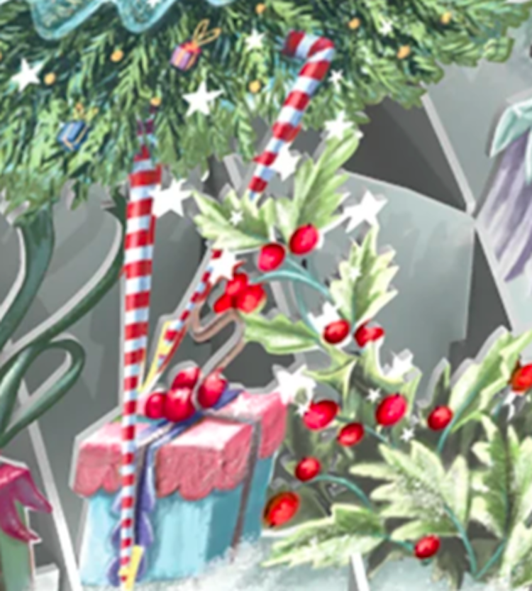 Älvdrottningens jul (6 kort med kuvert)
