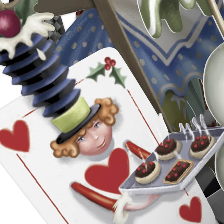 Alice i Tomtelandet (6 kort med kuvert)