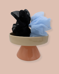 Gigant-scrunchie #gammelrosa