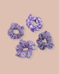 Lila scrunchie vibbar #prickigt