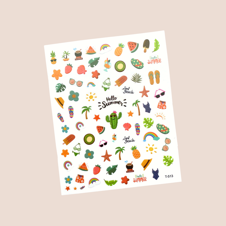 Stort utbud nailstickers online hos BOB-C