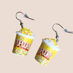 Popcorn örhängen