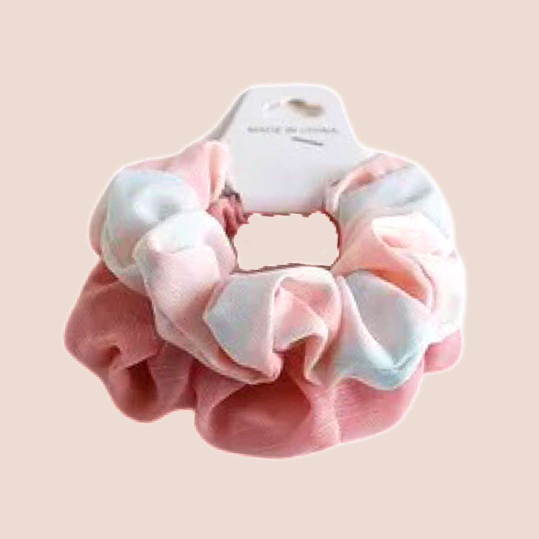 Rosa Scrunchie Paret