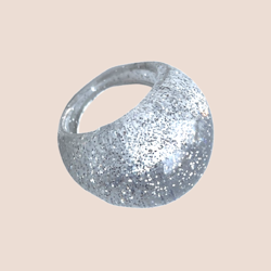 Chunky-glitter #silver