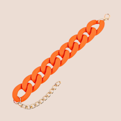WOW-orangea kedjearmbandet