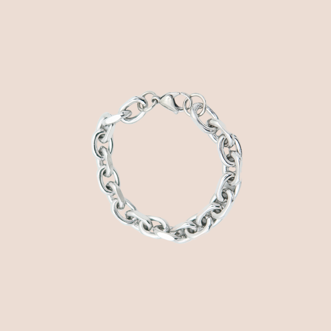 The Chain-armband  #silver