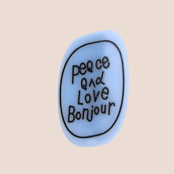Peace, love & Bonjour