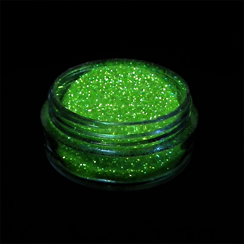 Glitter dust sparkling neon 5g, limegrön