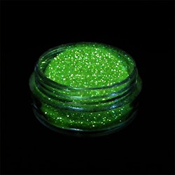 Glitter dust sparkling neon 5g, limegrön