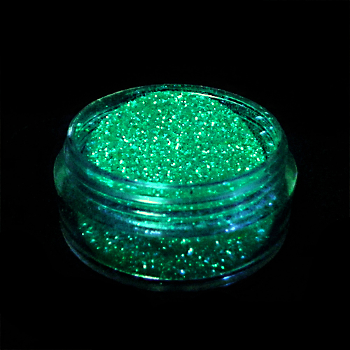 Glitter dust sparkling neon 5g, aquagreen