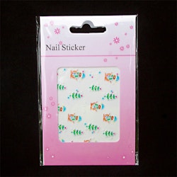 Nagelstickers jul, BLE170