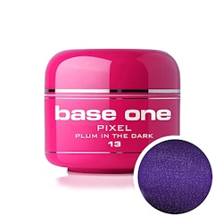 Base One Pixel UV-gel 5g, 13 Plum In The Dark