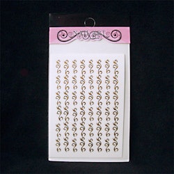 Nagelstickers guld, DY-23A