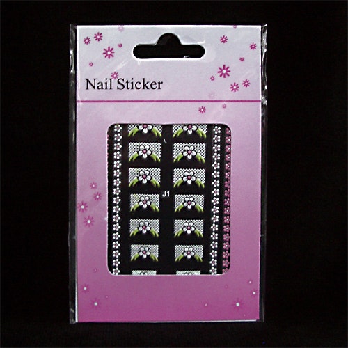 Nagelstickers franska, J1