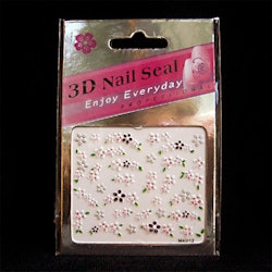 Nagelstickers blandade, NK012 blommor