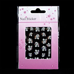 Nagelstickers blandade, SJB19 blommor