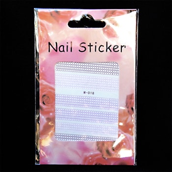 Nail tattoos blandade, M-018-6