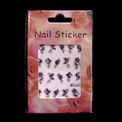 Nail tattoos blommor, BLE651