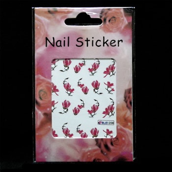 Nail tattoos blommor, BLE1208