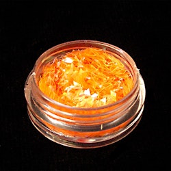 Glitter romber, orange