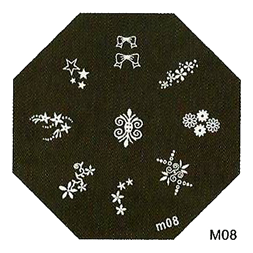 Stamping plate / motivbricka, M08