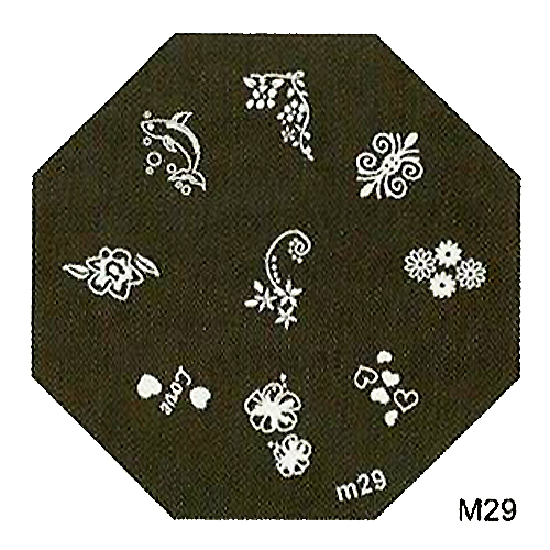 Stamping plate / motivbricka, M29