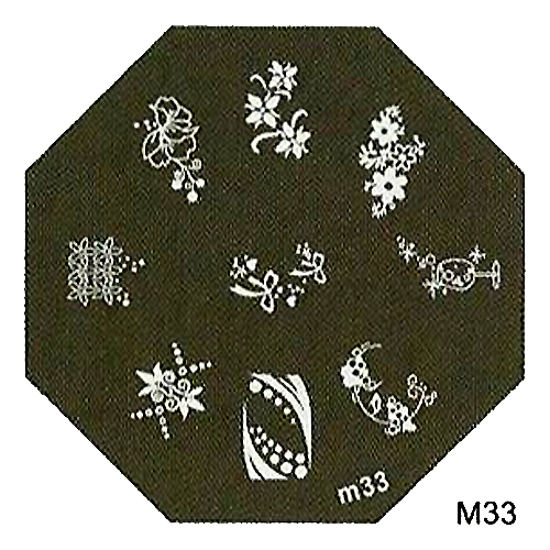 Stamping plate / motivbricka, M33