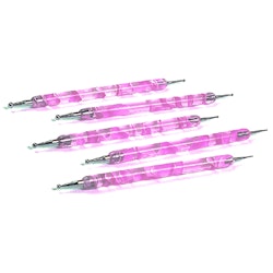 Dotting tool kit, rosa spiral
