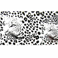 Nail tattoos full cover, M75 leopard