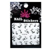 Nagelstickers blandade, BLE873D bladrankor