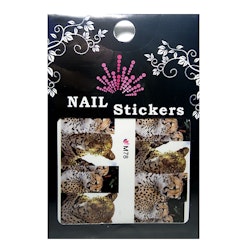 Nail tattoos full cover, M78 leoparder