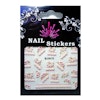 Nagelstickers blandade, BLE647D rosetter