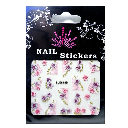 Nagelstickers franska, BLE648D