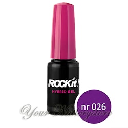 Rock It Gellack 8ml, nr 026
