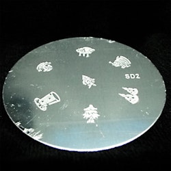 Stamping plate / motivbricka, SD2