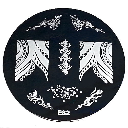 Stamping plate / motivbricka E82